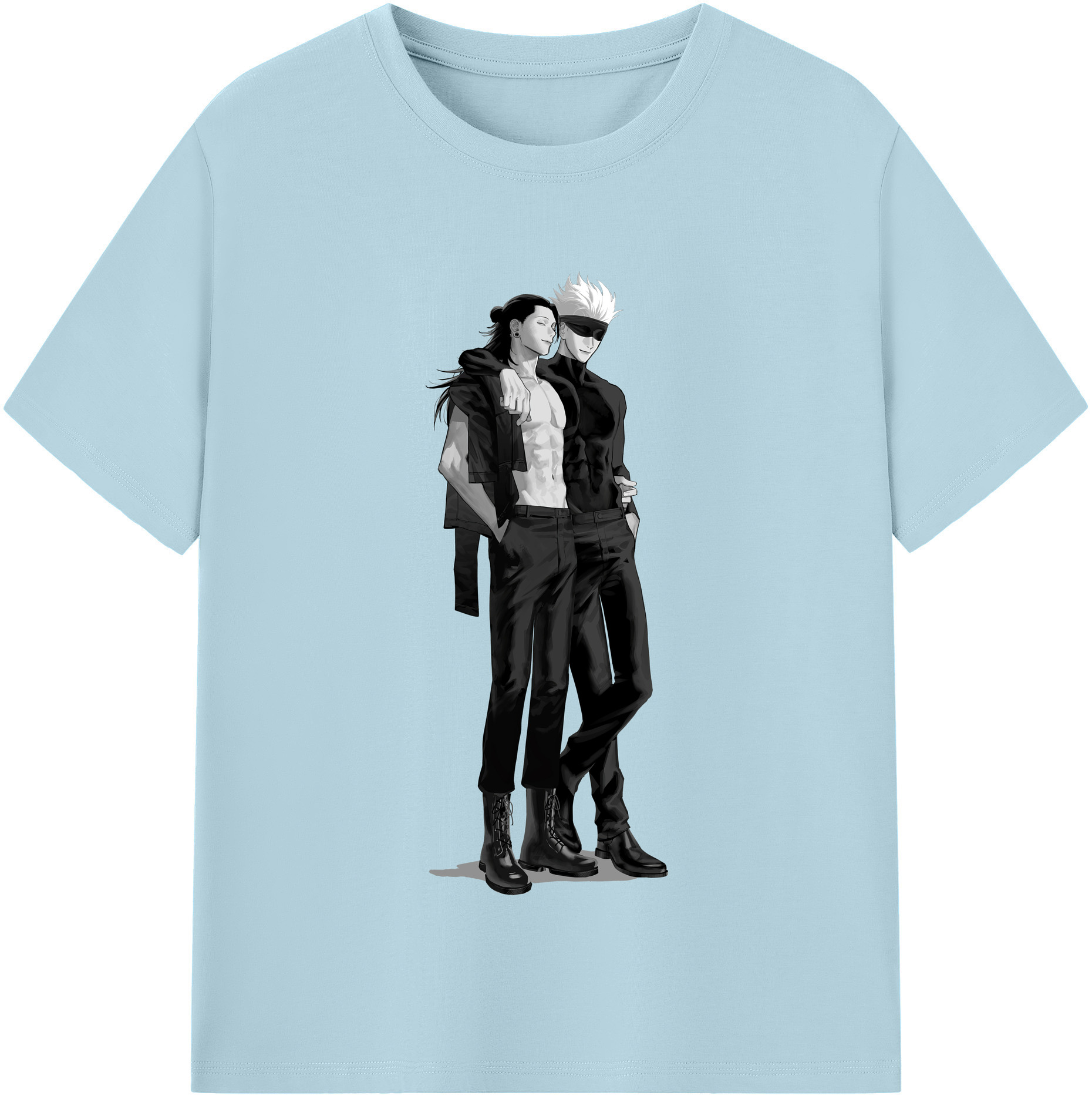 （画像用） 呪術廻戦 Jujutsu Kaisen 綿100％半袖Tシャツ（フロントプリント）